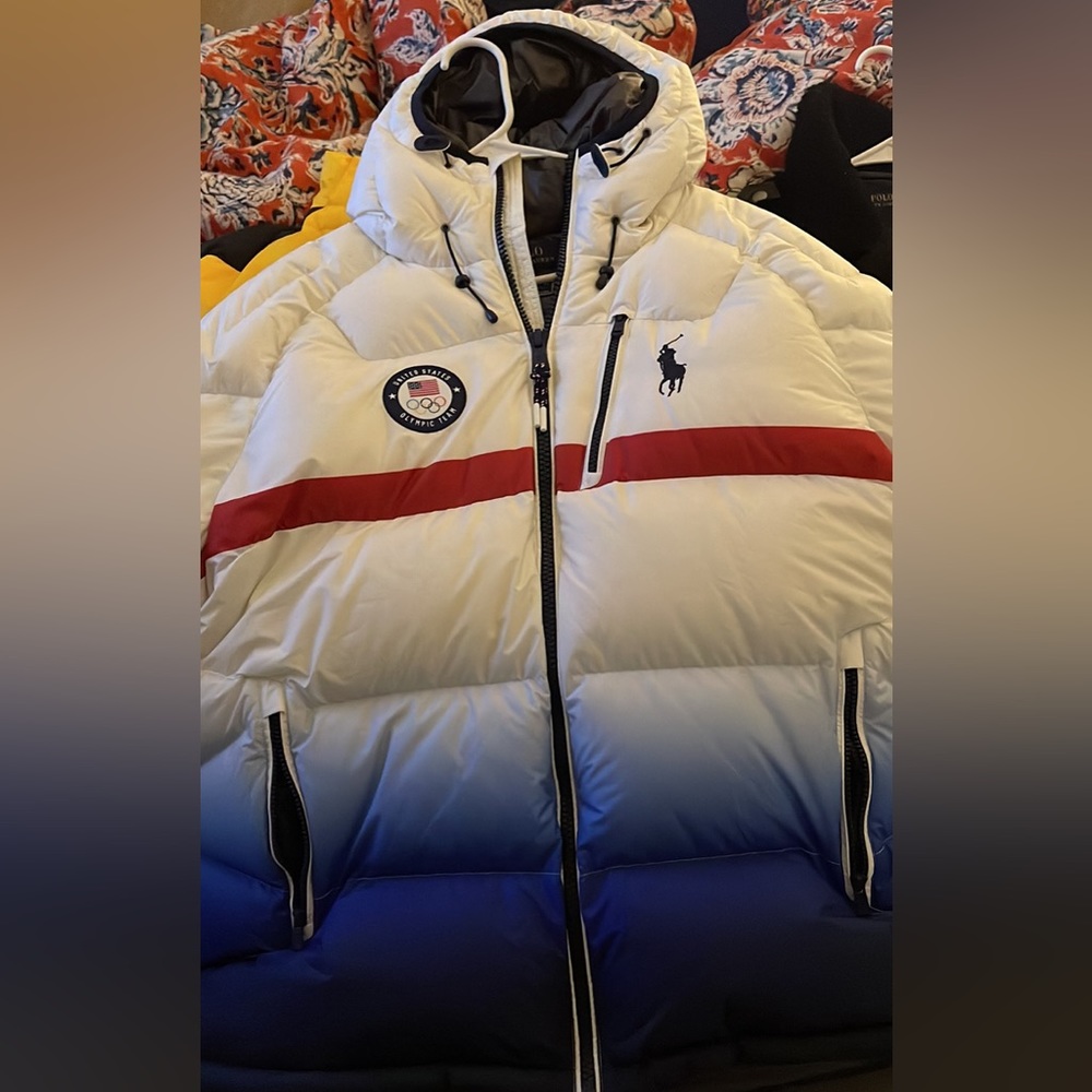 Olympic Team USA Puffer Winter Coat